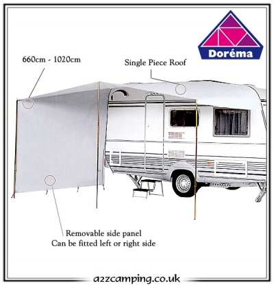 Dorema Nice Caravan Sun Canopy | 2024