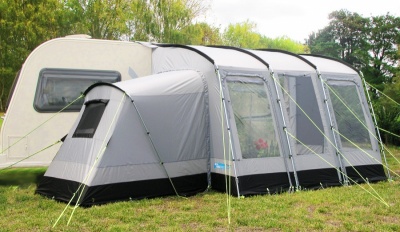 2012 Kampa Rally Plus 390 Caravan Awning with Annexe