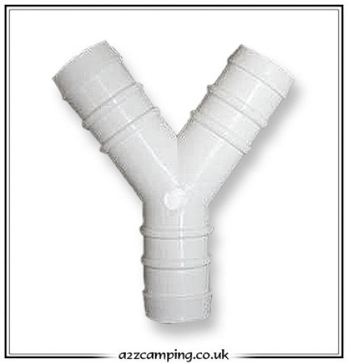 Camping Water Hose Y Connector 3/4" 19mm