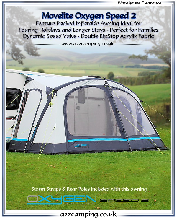 Outdoor Revolution Oxygen Speed 2 Inflatable Air Frame Awning