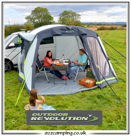 Outdoor Revolution Movelite Oxygen Duo Drive Away Freestanding Awning
