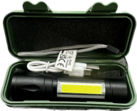 Kingavon XPE COB Rechargeable Torch
