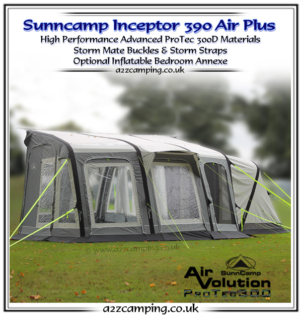 2016 Sunncamp Inflatable Awning Preview