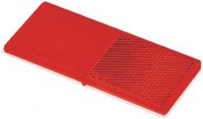 Red Reflector - Red Self adhesive