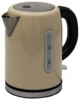 Quest 1.2L Stainless Steel Kettle - Cream