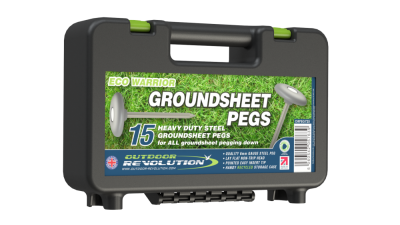 Outdoor Revolution Eco Warrior Groundsheet Peg - Box of 15