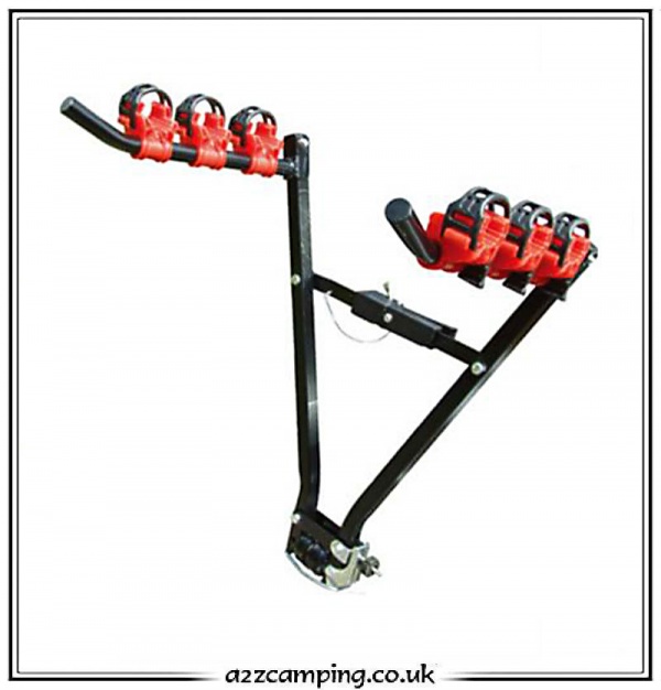 Streetwize Tow Ball Mounted 3 Cycle Carrier Tent Hire Direct