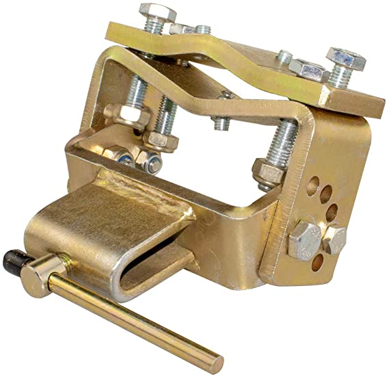 Caravan stabiliser swan neck extended neck plate Tent Hire Direct