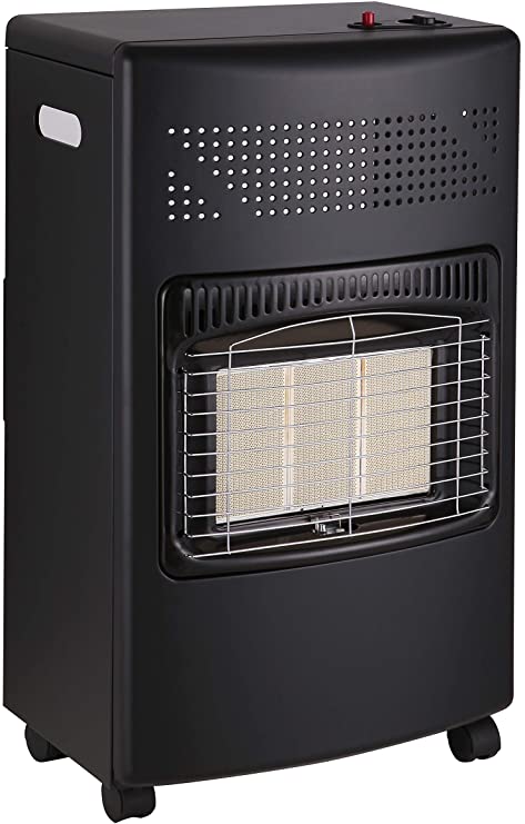 Black Portable Gas Cabinet Heater