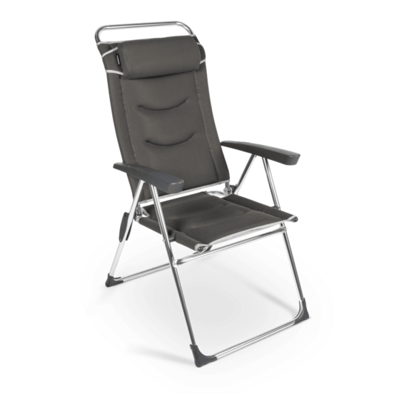 Dometic Lusso Milano Aluminium Reclining Chair Ore 2021 Tent