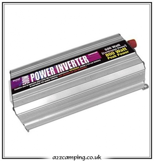  500  Watt  Power Inverter  Converter for 12 volt to 240 volt