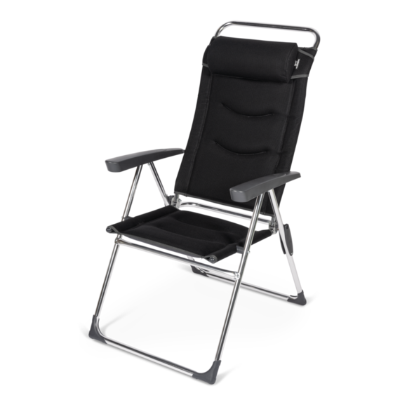 Kampa Dometic Milano Lusso Lightweight Chair Pro Black Tent Hire Direct
