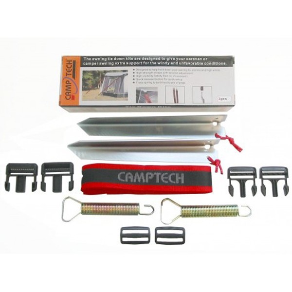 Camptech Full Awning Storm Strap Kit (Pair)