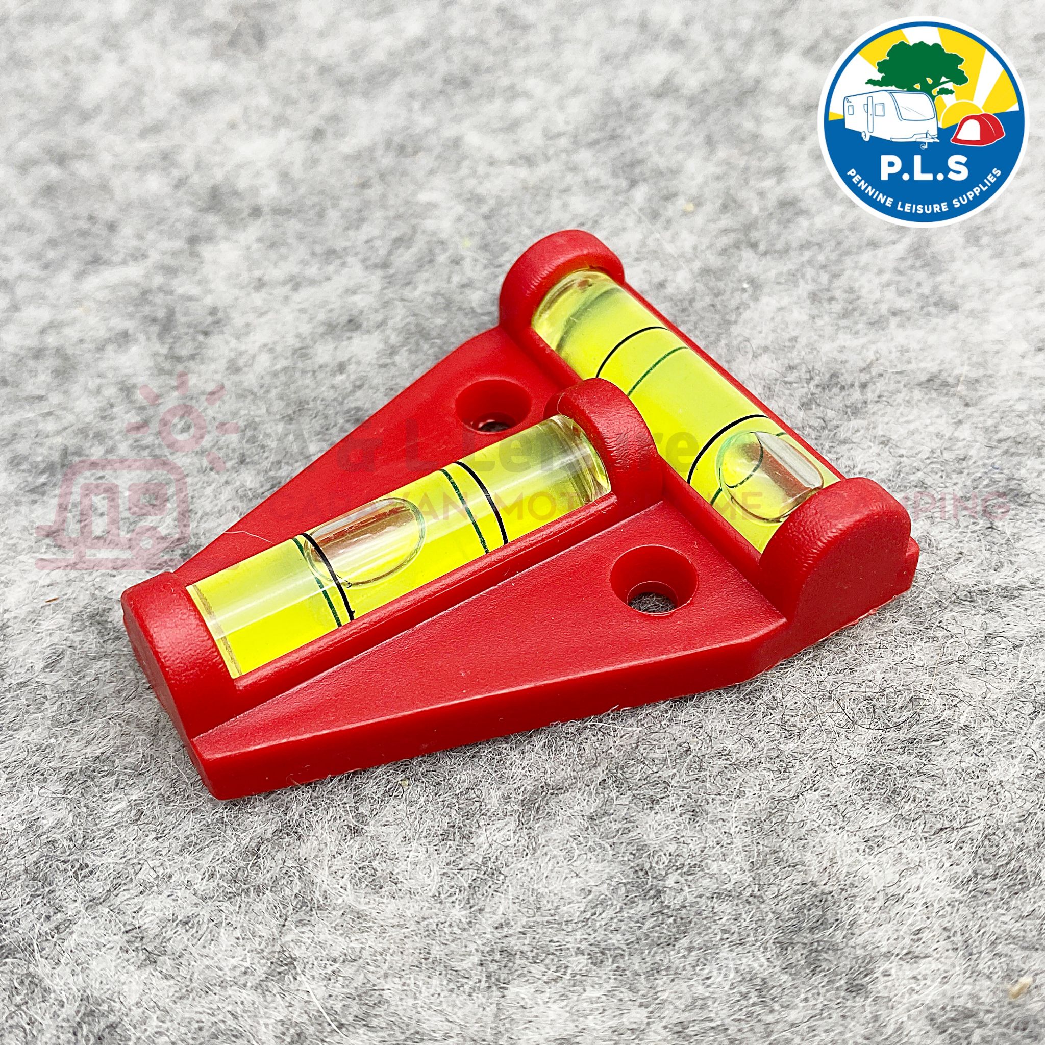 Smart Outdoors 2-Way Glass Spirit Level – With Mm & Cm Scale – DIY, Caravan, Motorhome