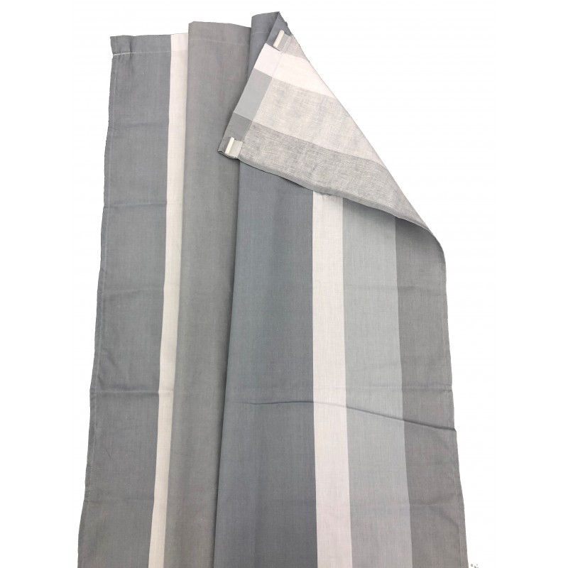 Via Mondo Awning Curtains Set Of 8 Grey
