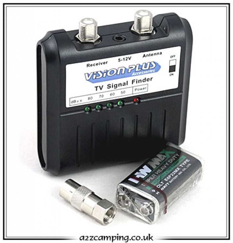 Vision Plus Television Signal Finder Caravan camping signal finder