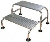 Caravan Double Alloy Folding Step