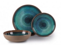 Kampa Java 12pc Melamine Tableware
