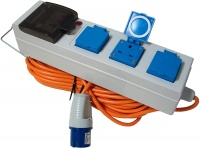 Maypole Mobile Mains Power Unit with 3 Sockets and USB