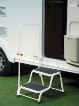 Quest Caravan Double Step With Handrail