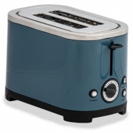 Quest Leisure Rocket Low Watt Slate Stainless Steel Toaster