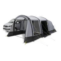 Kampa Touring AIR LH Drive-Away Inflatable Awning | 2024