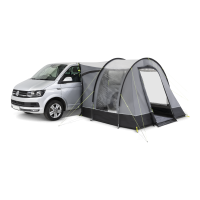 Kampa Trip Drive-Away (Poled) Awning | 2024