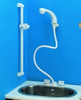 Whale Elegance Mixer Combination Tap/Shower with Bracket