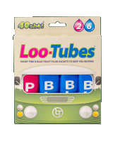 Qualkem Loo-Tubes Blue and Pink Portable Toilet Sachets