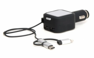 Streetwize 3-in-1 12V Mobile Phone USB Adaptor Charger