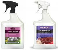 Fenwicks Tent & Awning Cleaner + Re-Proofer - Twin Pack