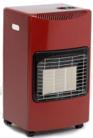 Lifestyle Seasons Warmth Portable Cabinet Gas Heater (Red)